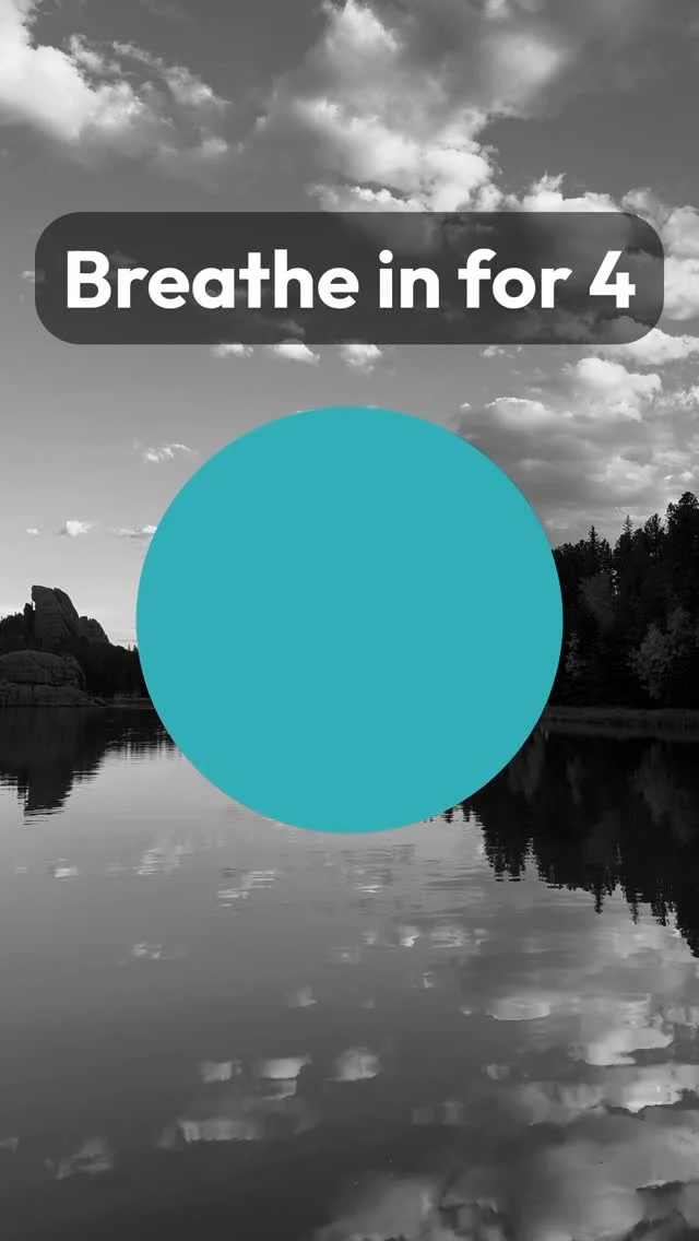 Time to share a coping strategy that might help you to relax if you’re feeling overwhelmed, or help you unwind if you’re struggling to get to sleep.

This is box breathing. The idea is to breathe in for a count of 4, hold your breath at the top for a count of 4, breathe out for a count of 4, and then hold your breath out for 4.

We made this lil graphic for you to follow along with too 🤝

Box breathing is a super simple yet effective way to calm your nervous system and reduce stress and anxiety. It’s worth a go!